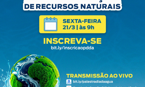 imagem de - Palestra Online da Semana da Água 2025: Mudanças Climáticas e Preservação em Hortolândia